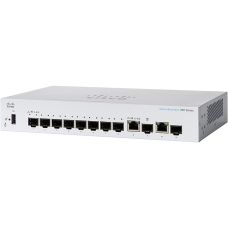 Cisco CBS350-8S-E-2G  | Switch Inteligente | 8 portas Gb Ethernet SFP